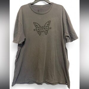 Men’s Grey Butterfly T Shirt XXL